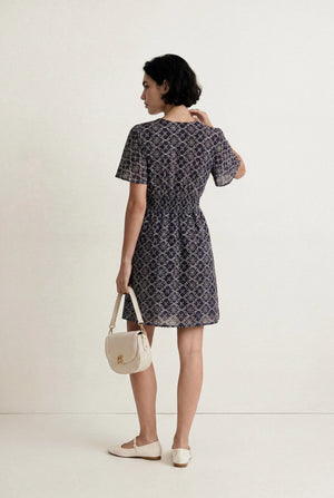 ROBE COURTE IMPRIMÉE MAÏA