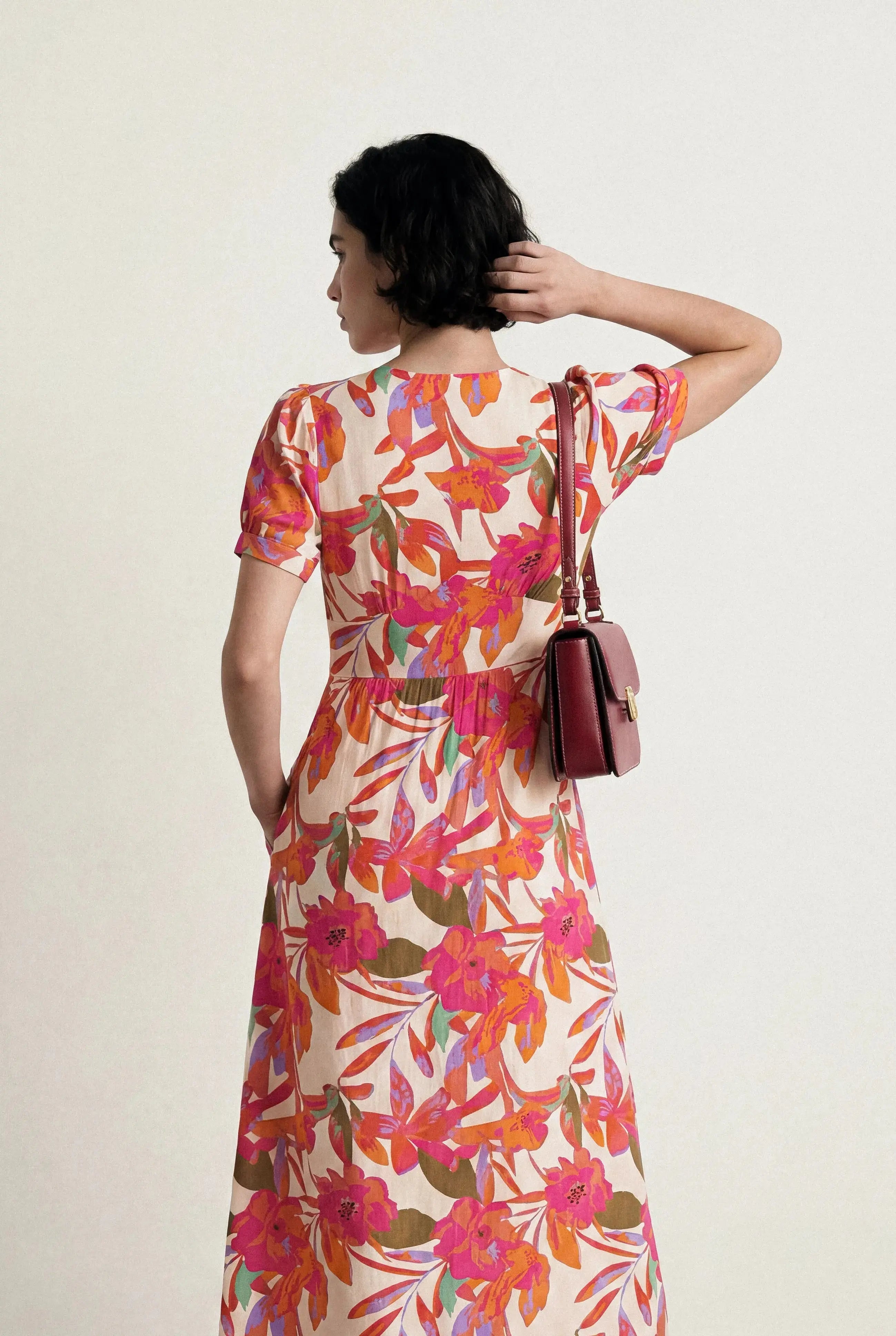 ROBE COURTE IMPRIMÉE MIRABELLE BELLA STAGIONE