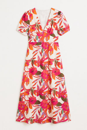 ROBE COURTE IMPRIMÉE MIRABELLE BELLA STAGIONE
