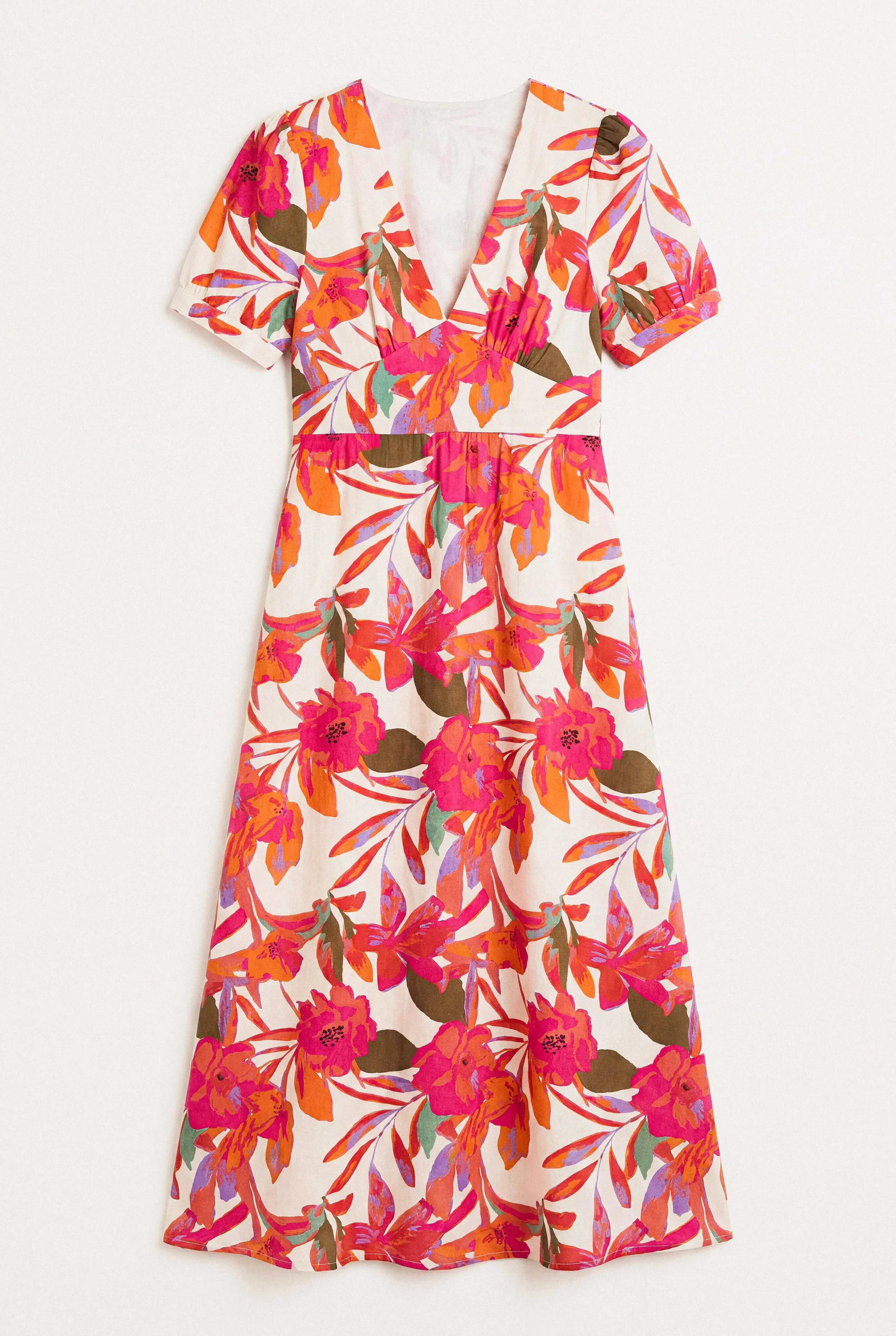 ROBE COURTE IMPRIMÉE MIRABELLE BELLA STAGIONE