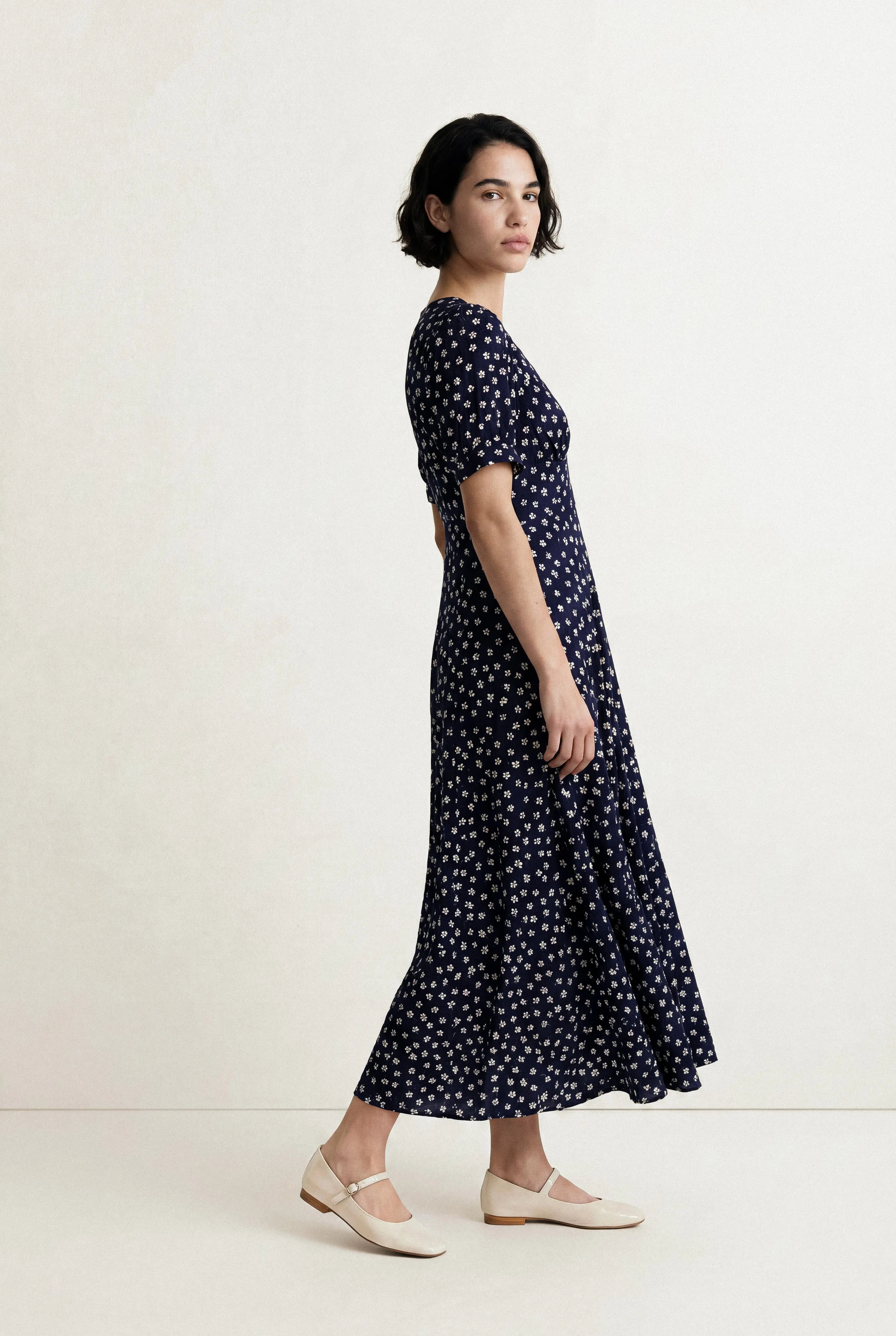 ROBE IMPRIMÉ MARGUERITES HÉLOÏSE