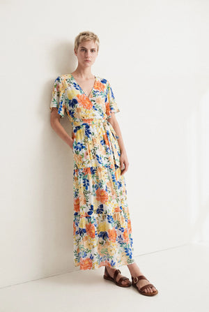 MARGAUX LONG PRINT DRESS