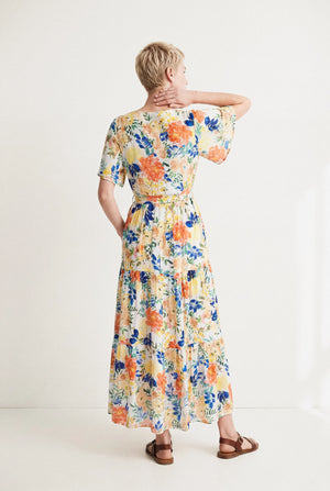 MARGAUX LONG PRINT DRESS