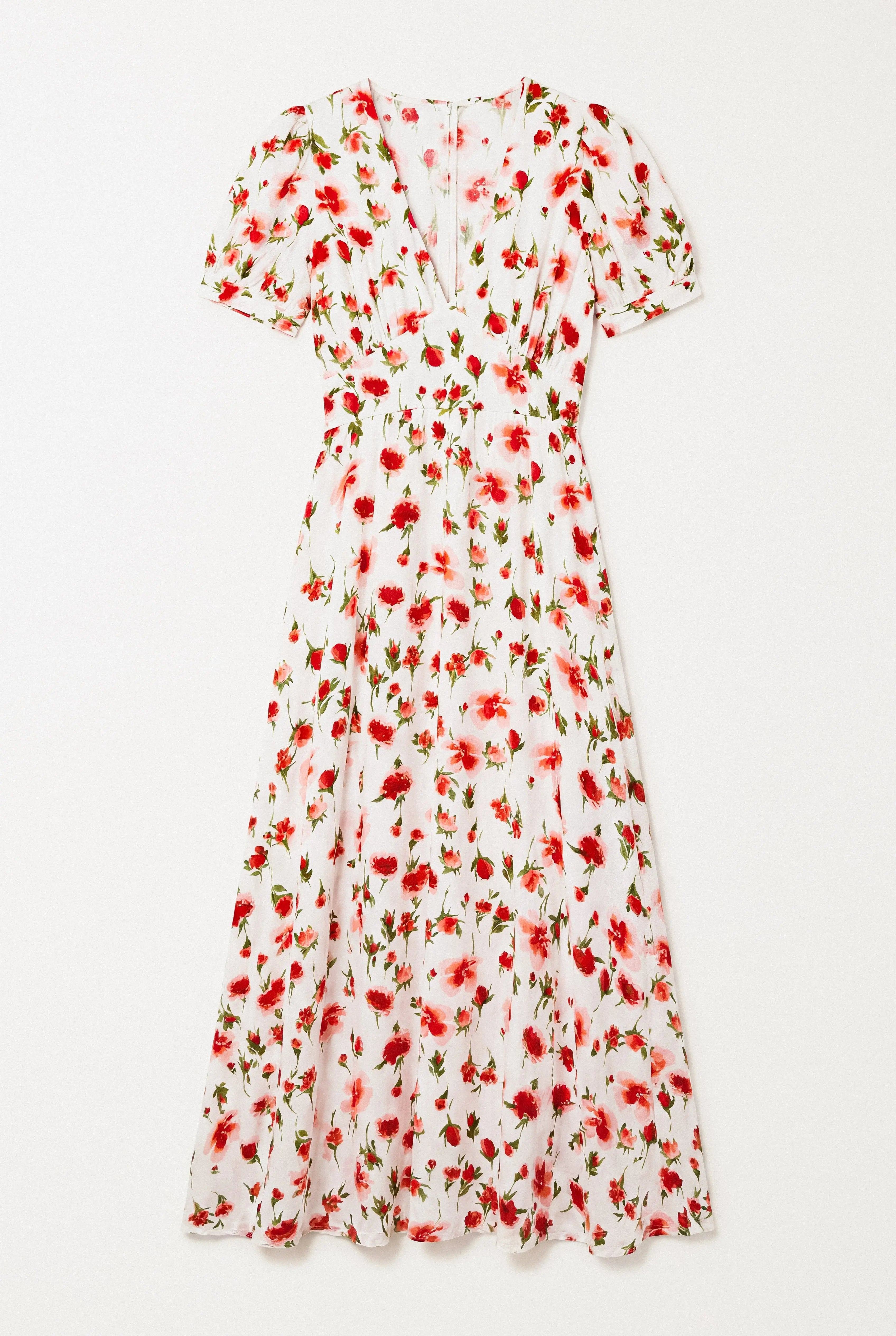 ROBE LONGUE COQUELICOT CÉCILE