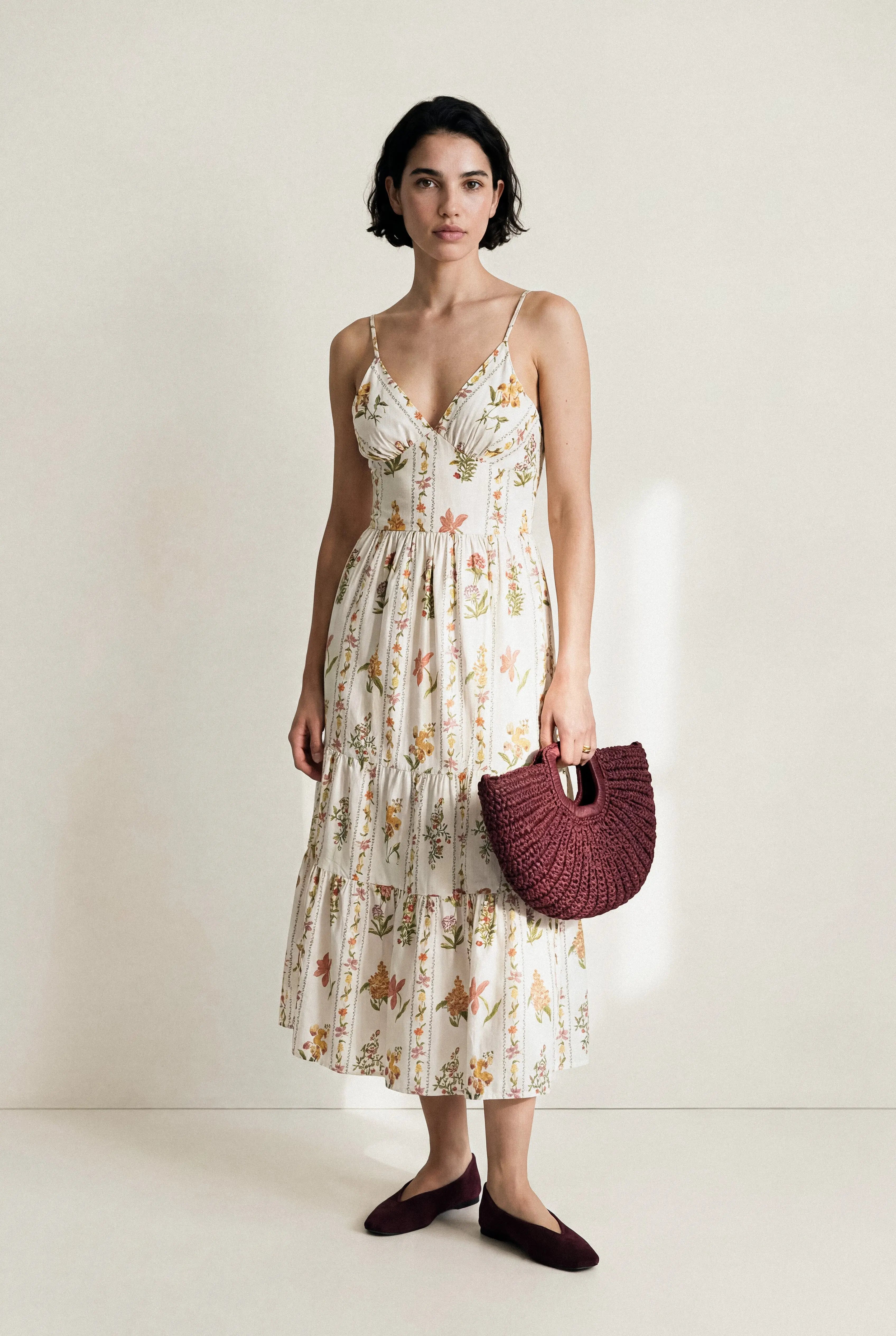 ROBE LONGUE IMPRIMÉE BÉRÉNICE