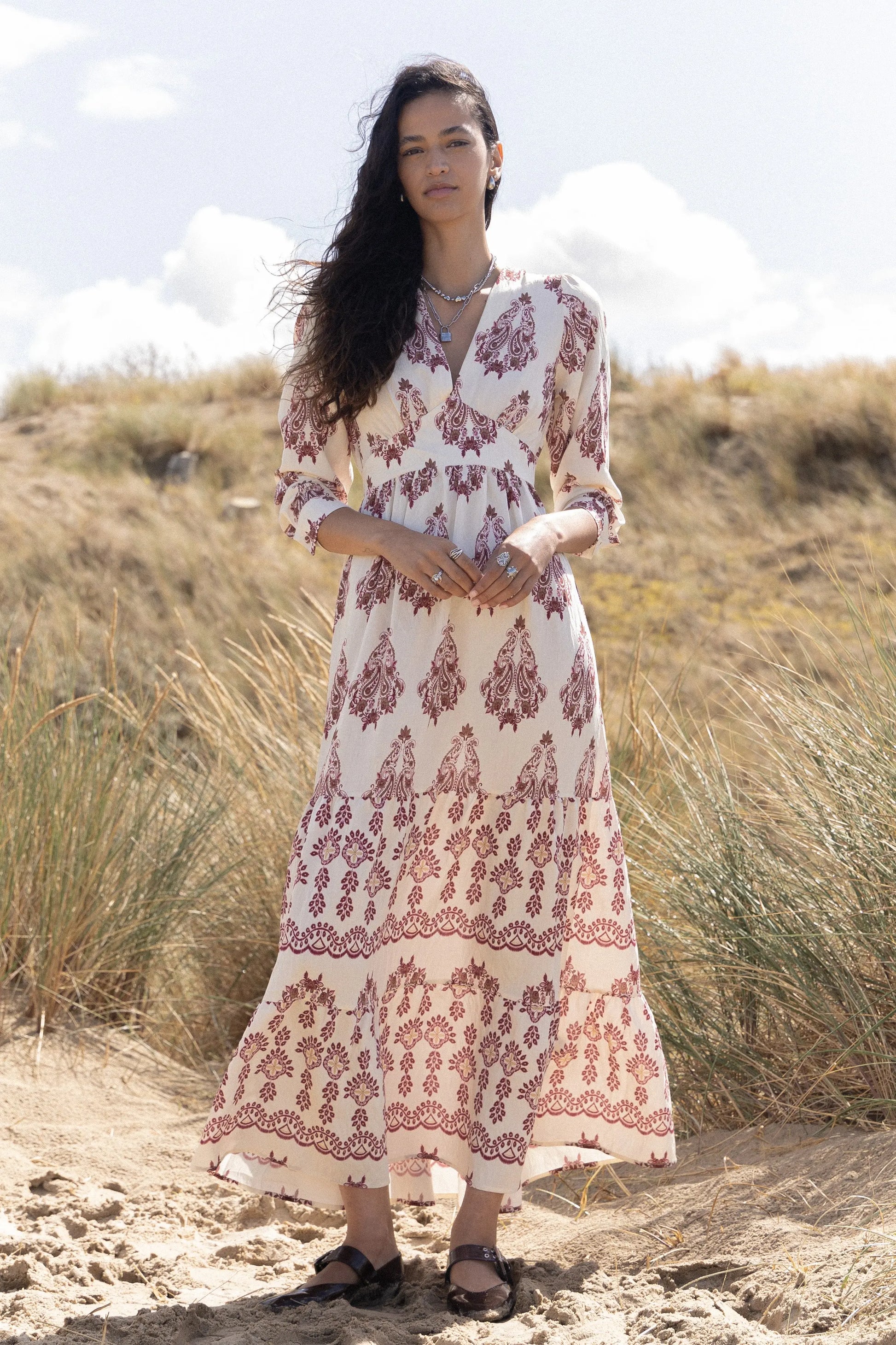 ROBE LONGUE IMPRIMÉE SOFIA Not specified