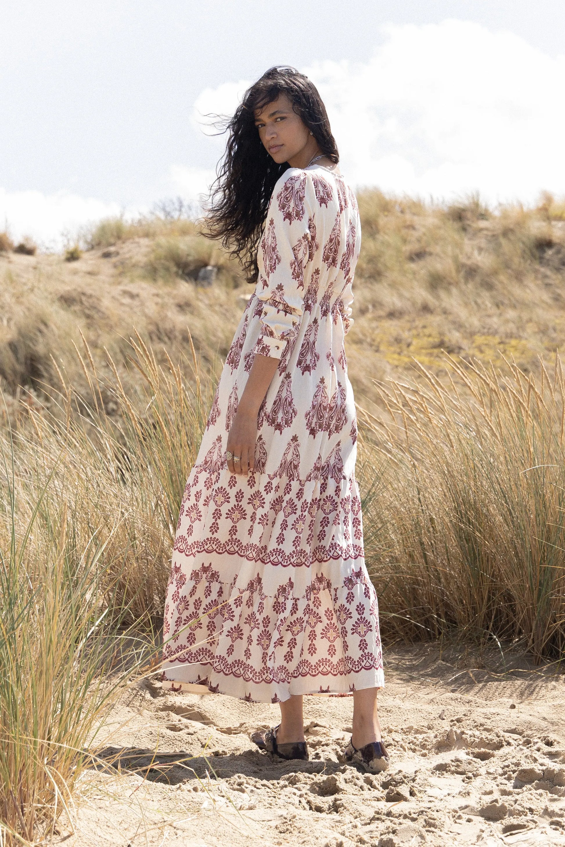 ROBE LONGUE IMPRIMÉE SOFIA Not specified