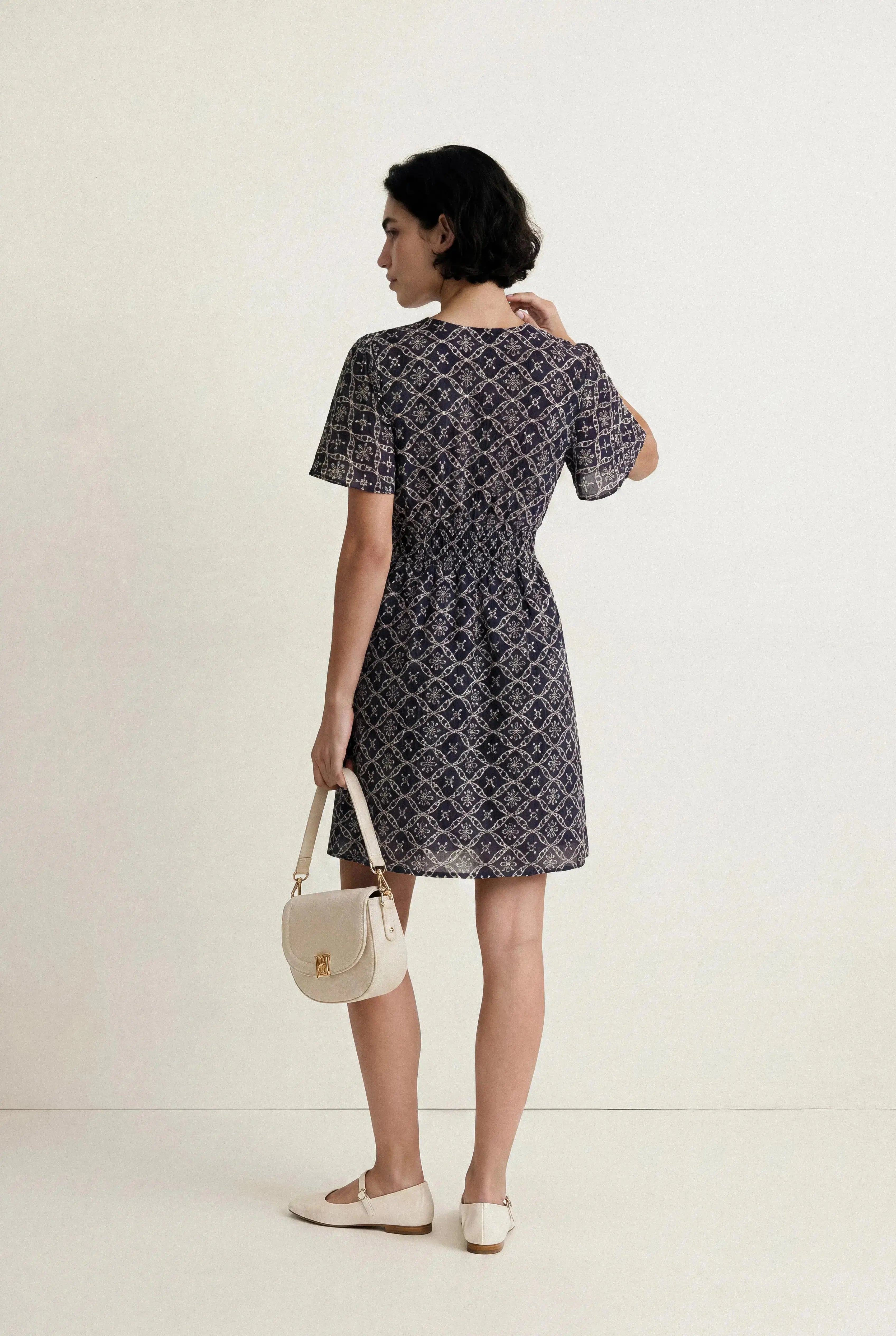 ROBE COURTE IMPRIMÉE MAÏA BELLA STAGIONE