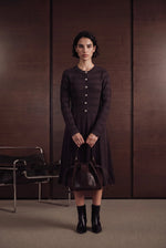 Robe Philippine, robe courte, coffee