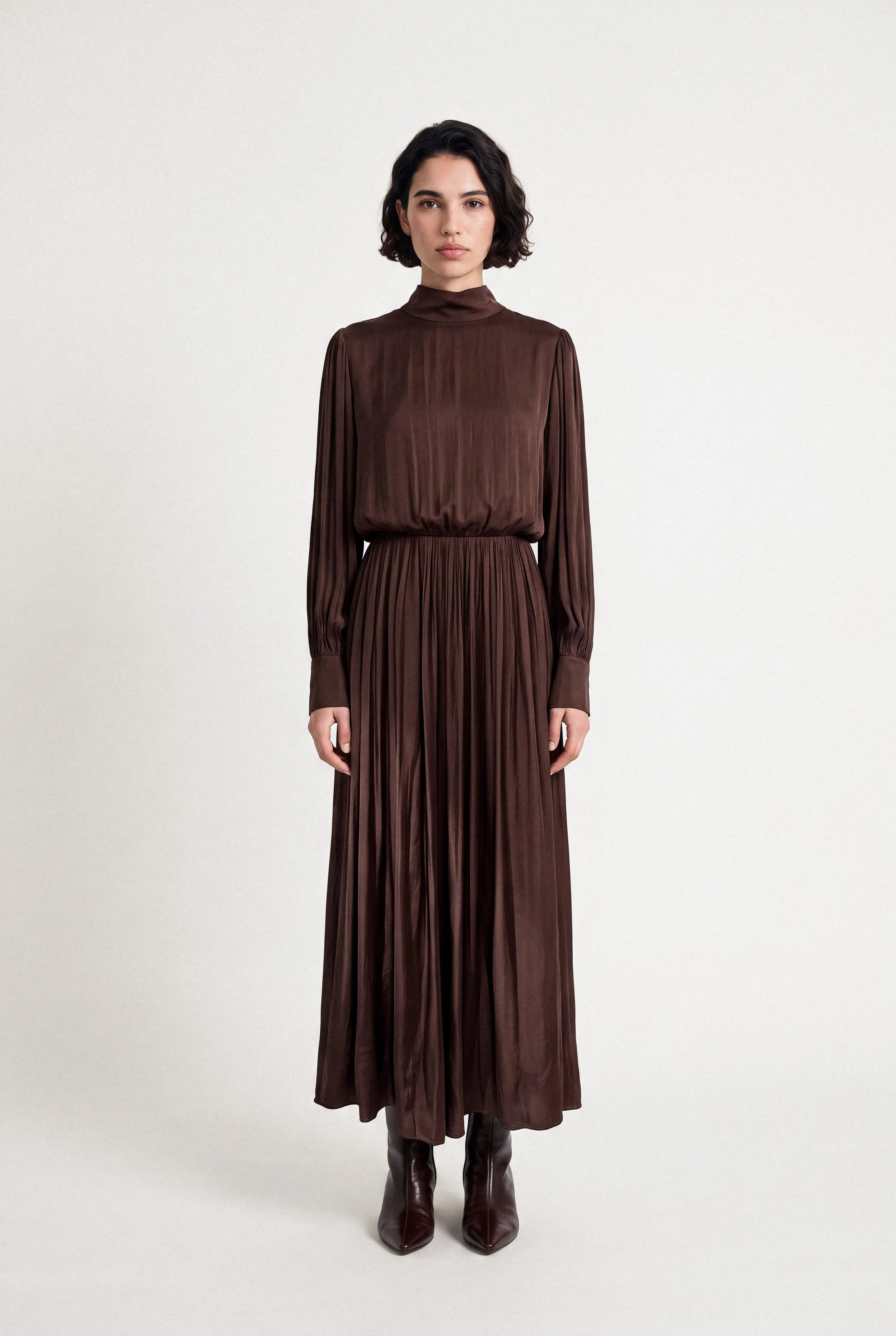 ROBE PLISSÉE DELPHINE