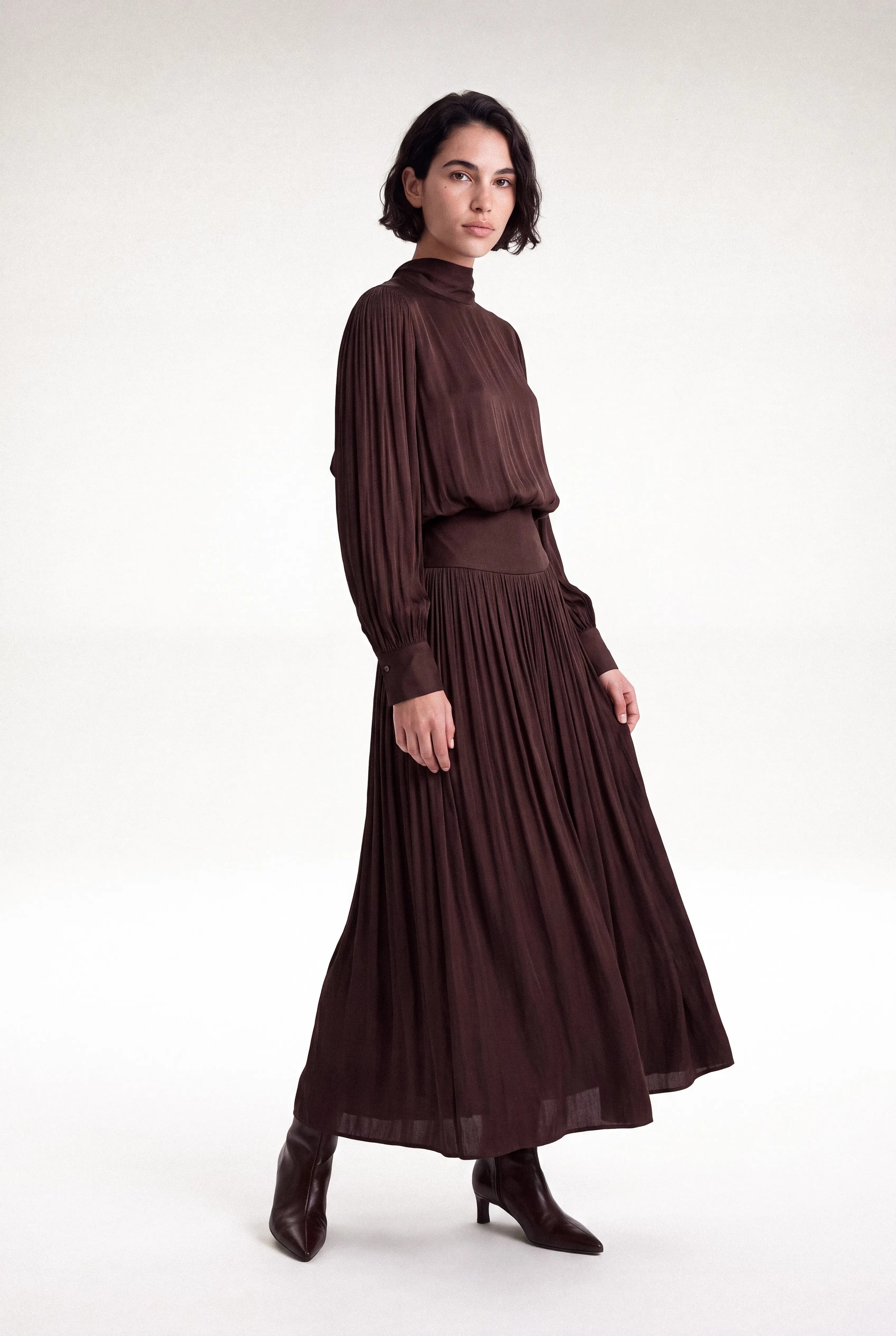 ROBE PLISSÉE DELPHINE