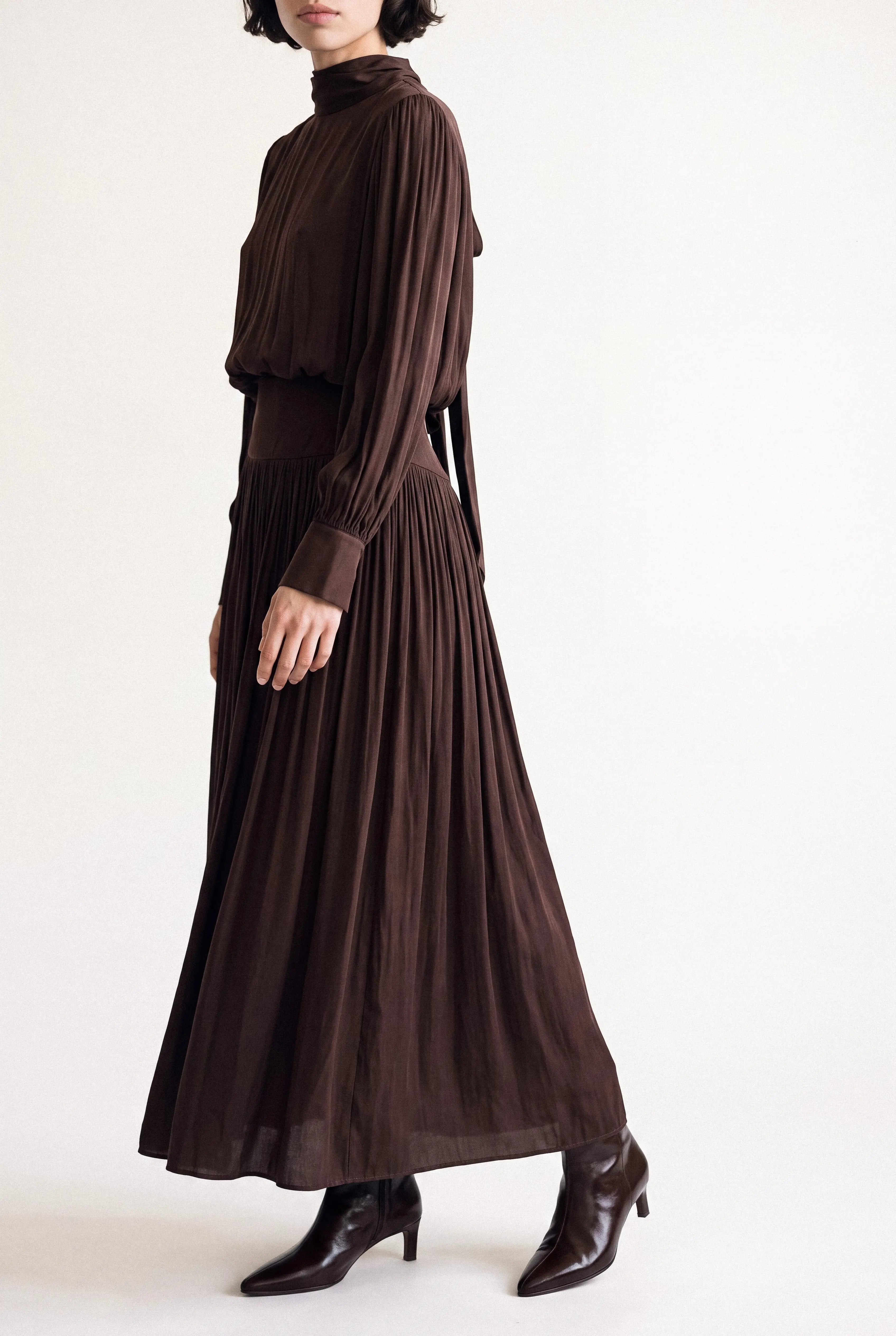 ROBE PLISSÉE DELPHINE