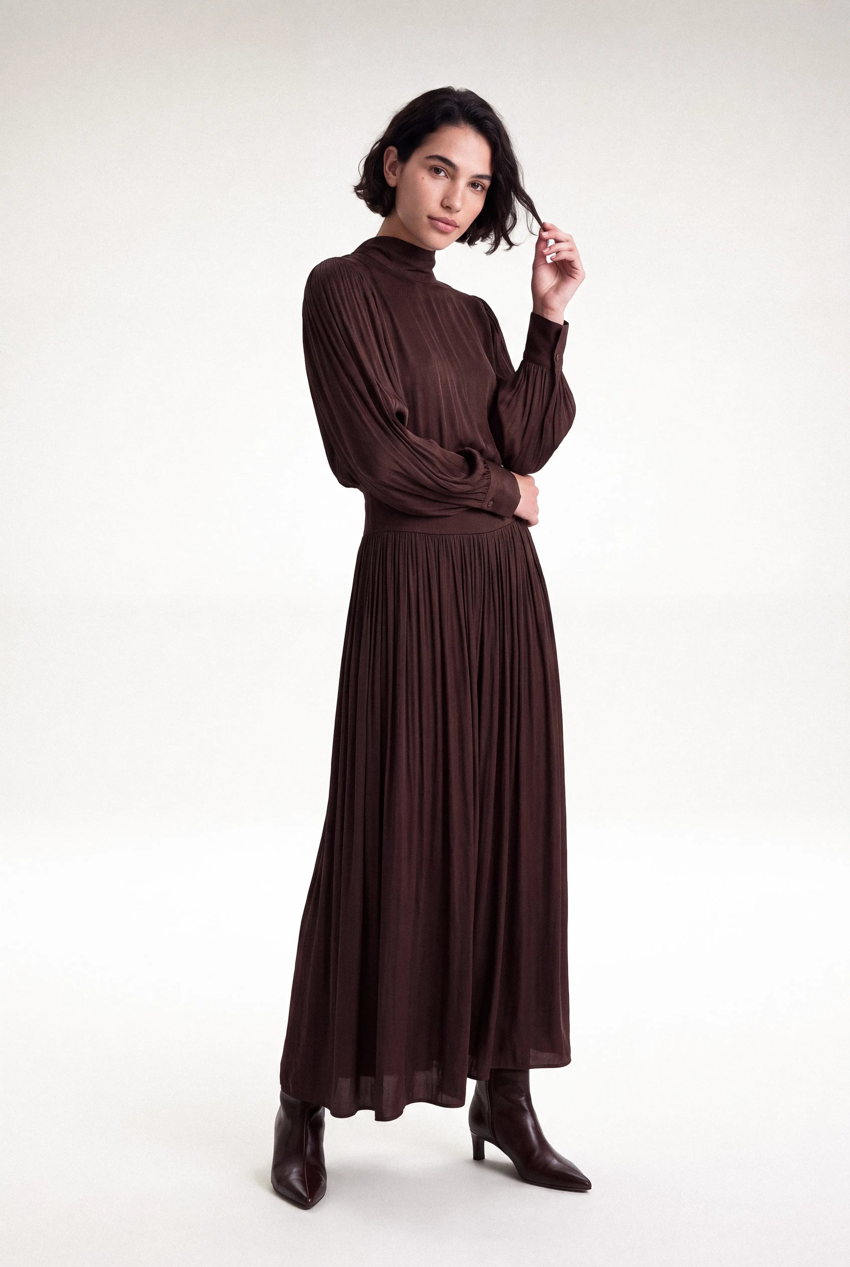 ROBE PLISSÉE DELPHINE