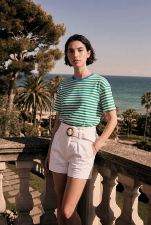 SHORT CEINTURÉ CLÉMENCE BELLA STAGIONE