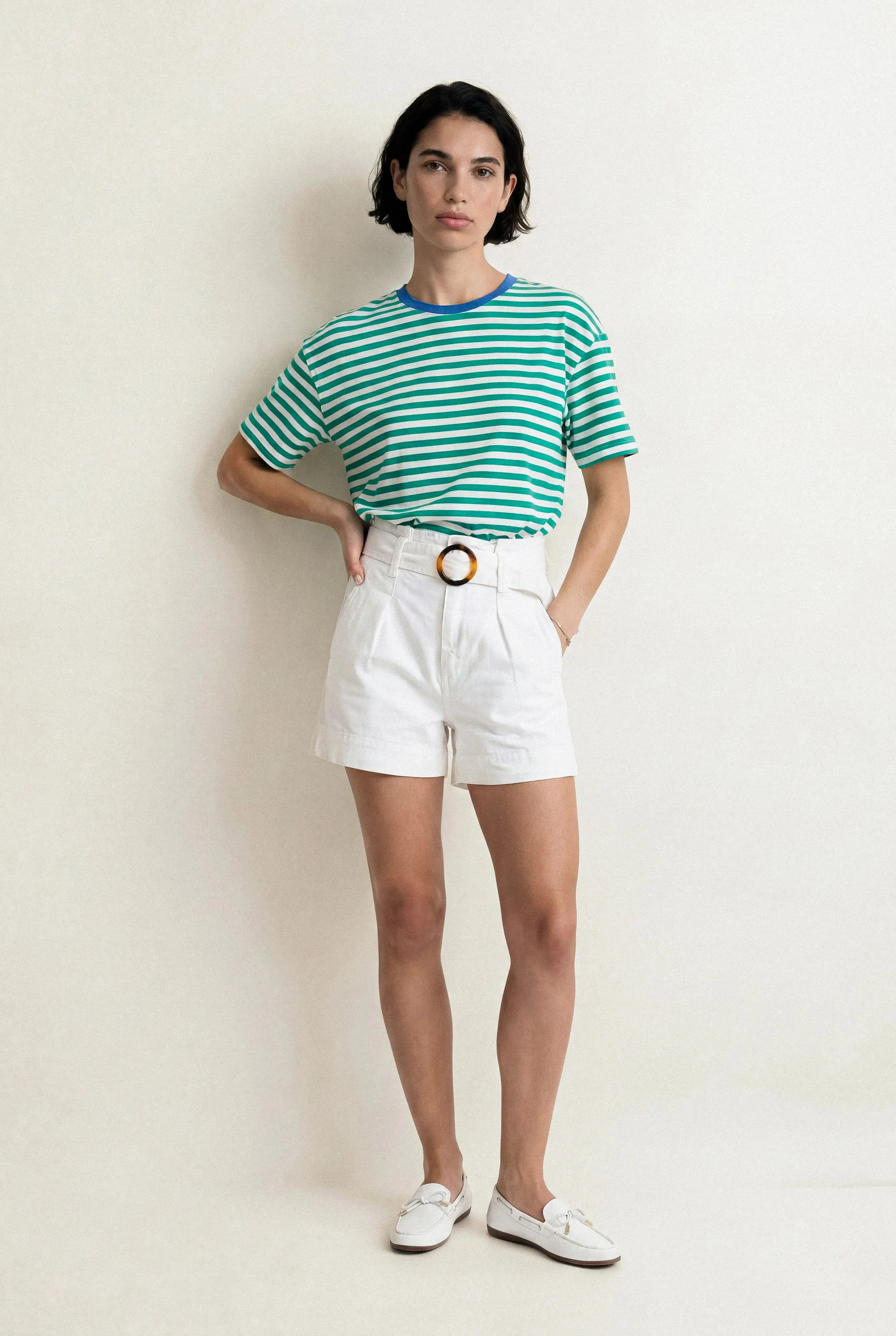 SHORT CEINTURÉ CLÉMENCE BELLA STAGIONE