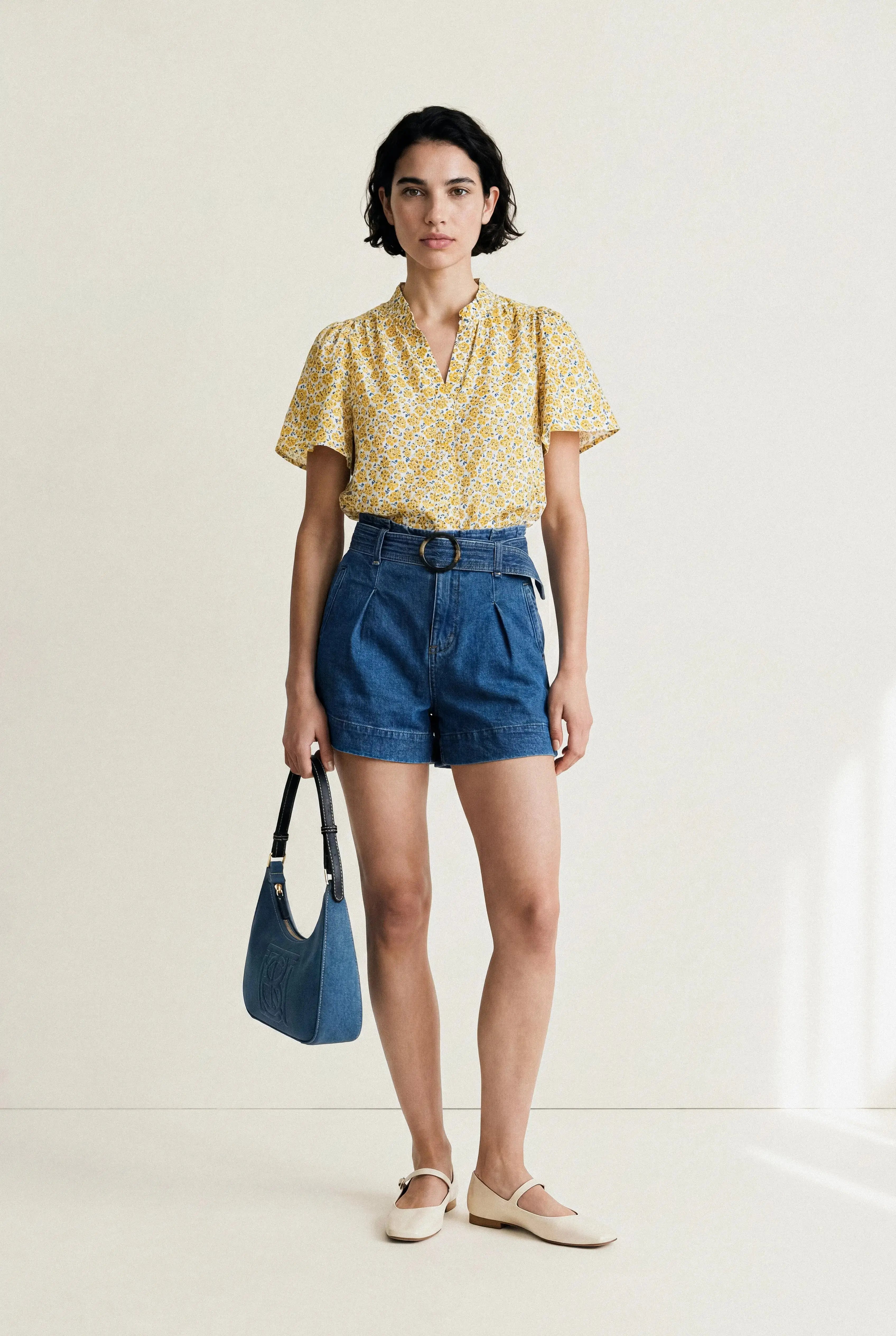 SHORT CEINTURÉ CLÉMENCE BELLA STAGIONE