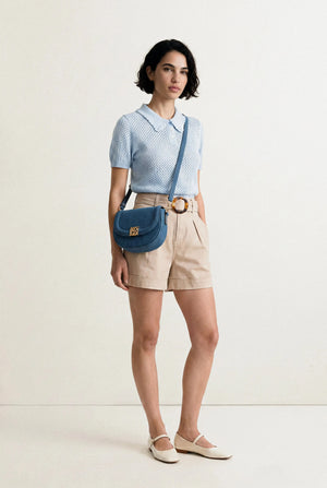 SHORT CEINTURÉ CLÉMENCE BELLA STAGIONE