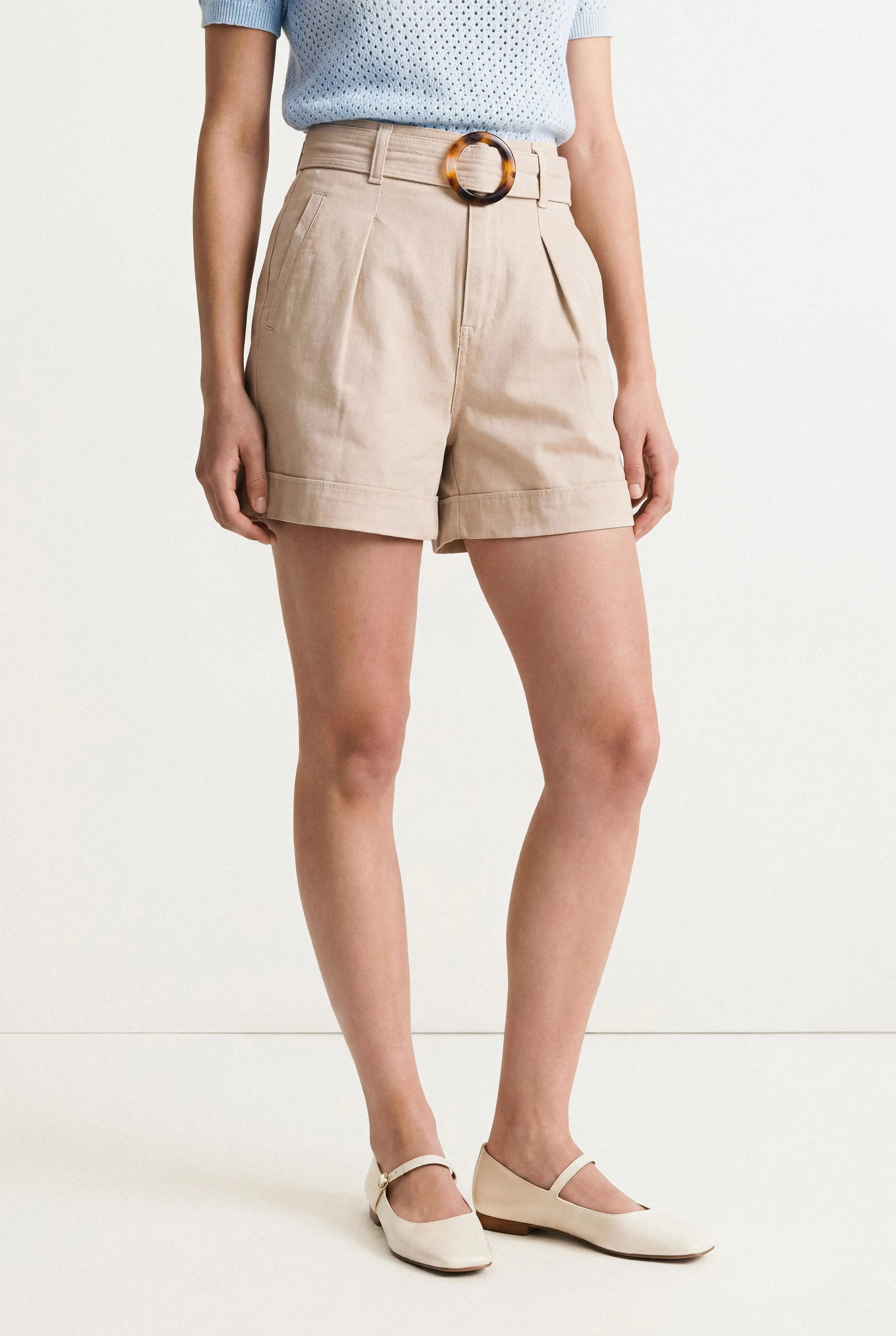 SHORT CEINTURÉ CLÉMENCE BELLA STAGIONE