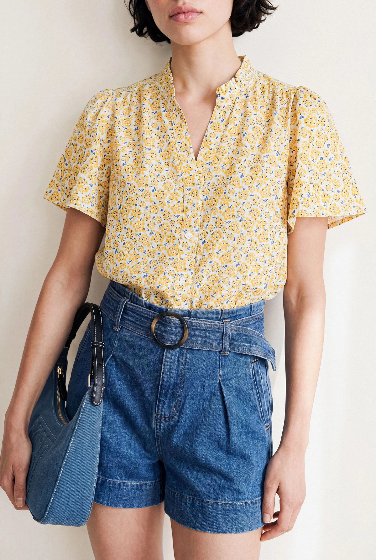 SHORT CEINTURÉ CLÉMENCE BELLA STAGIONE