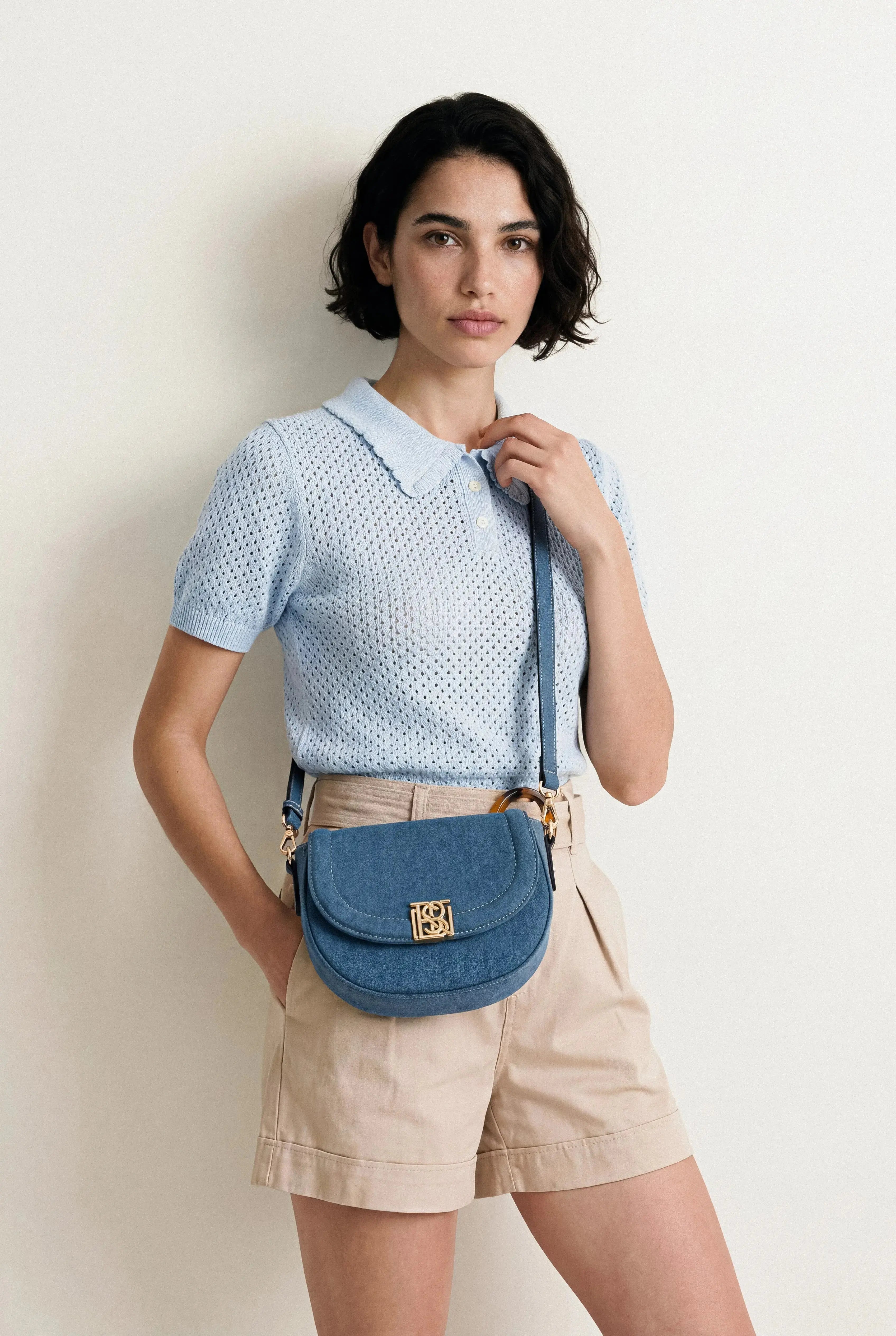 SHORT CEINTURÉ CLÉMENCE BELLA STAGIONE