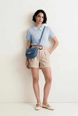 SHORT CEINTURÉ CLÉMENCE BELLA STAGIONE