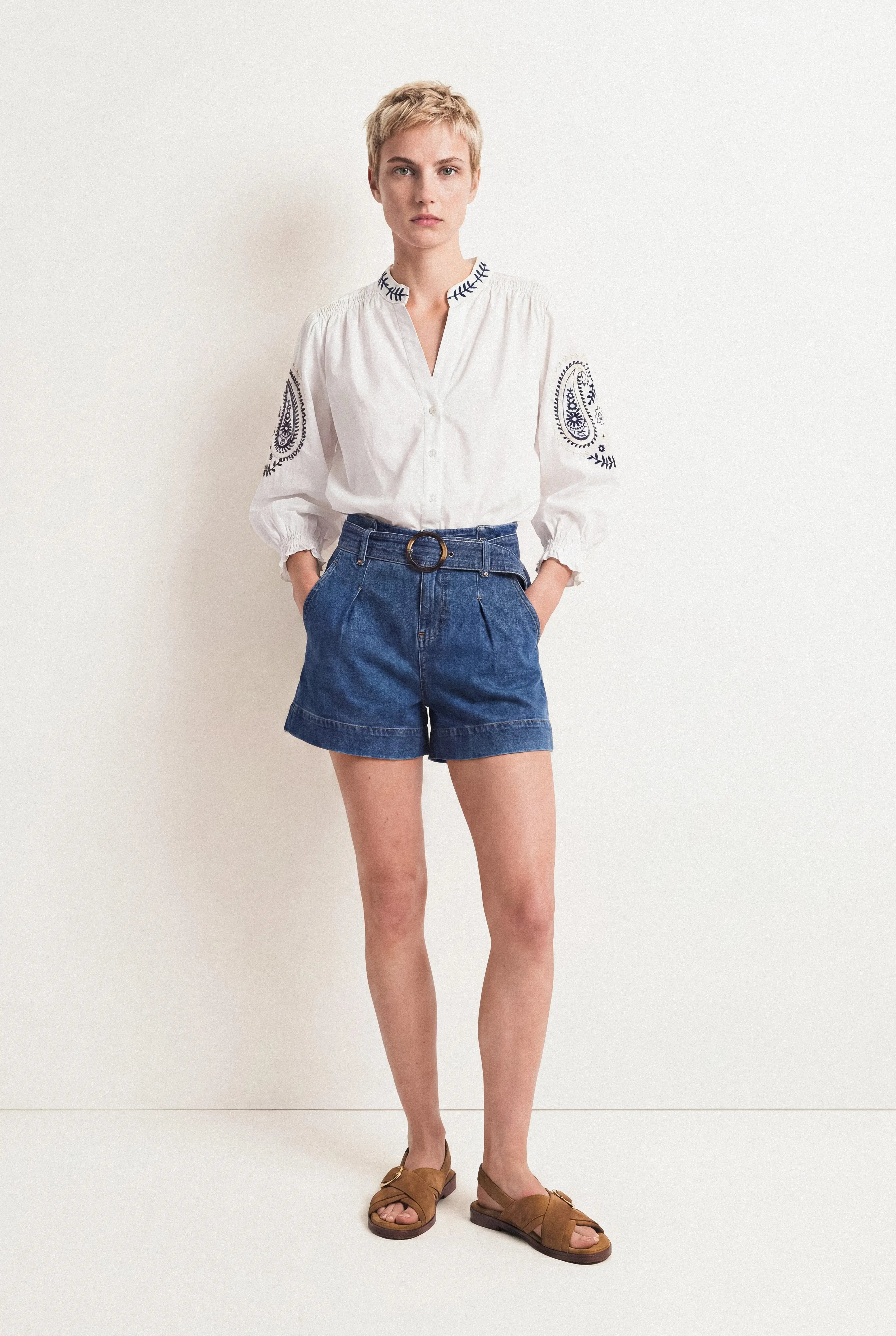 SHORT CEINTURÉ CLÉMENCE