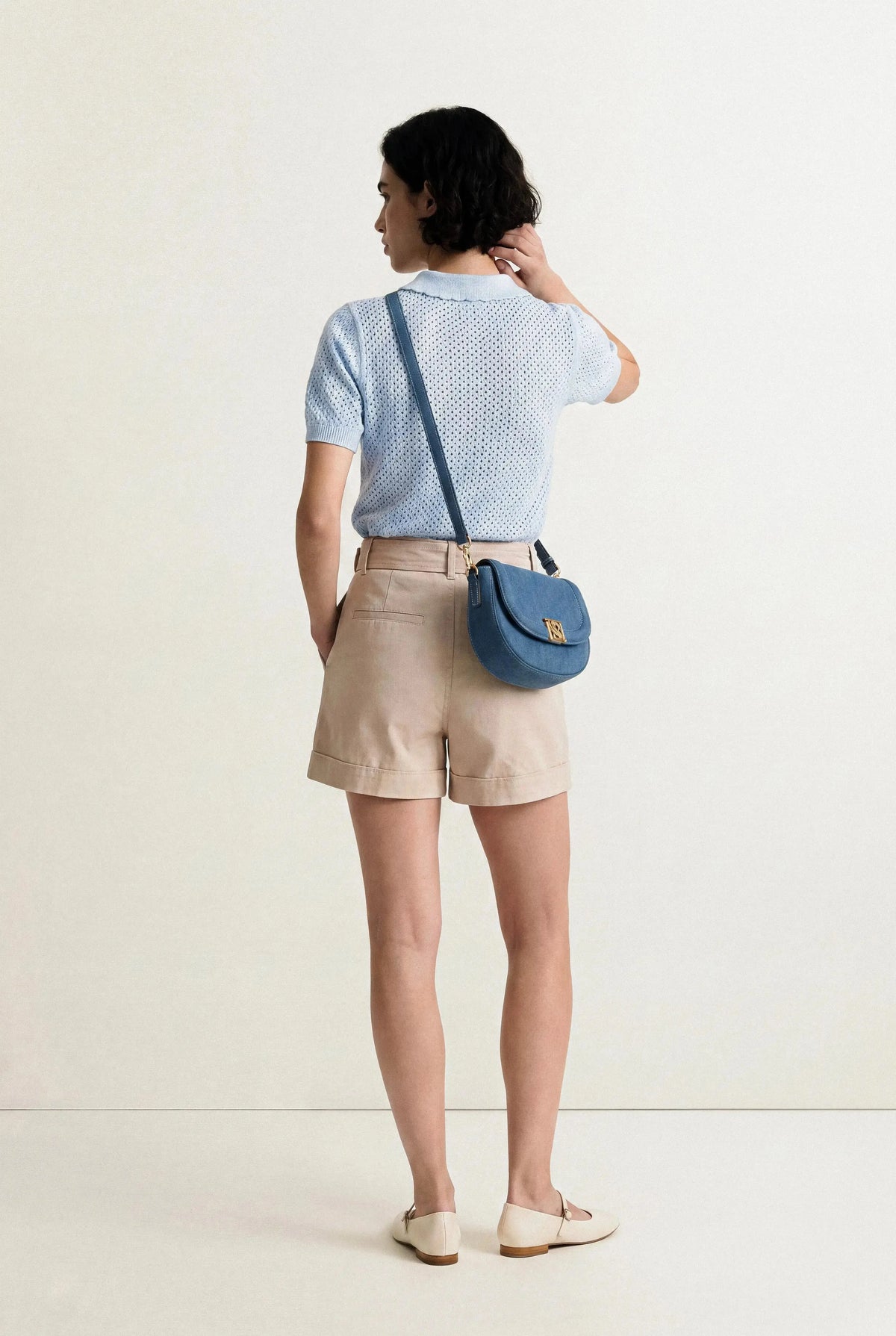 SHORT CEINTURÉ CLÉMENCE BELLA STAGIONE