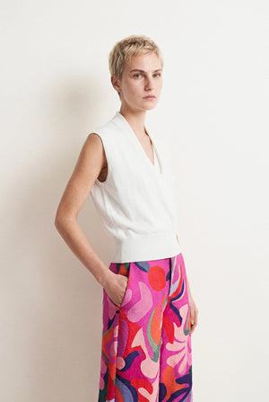 APOLLINE SLEEVELESS TOP