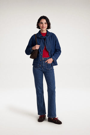 VESTE EN JEAN BERTHE