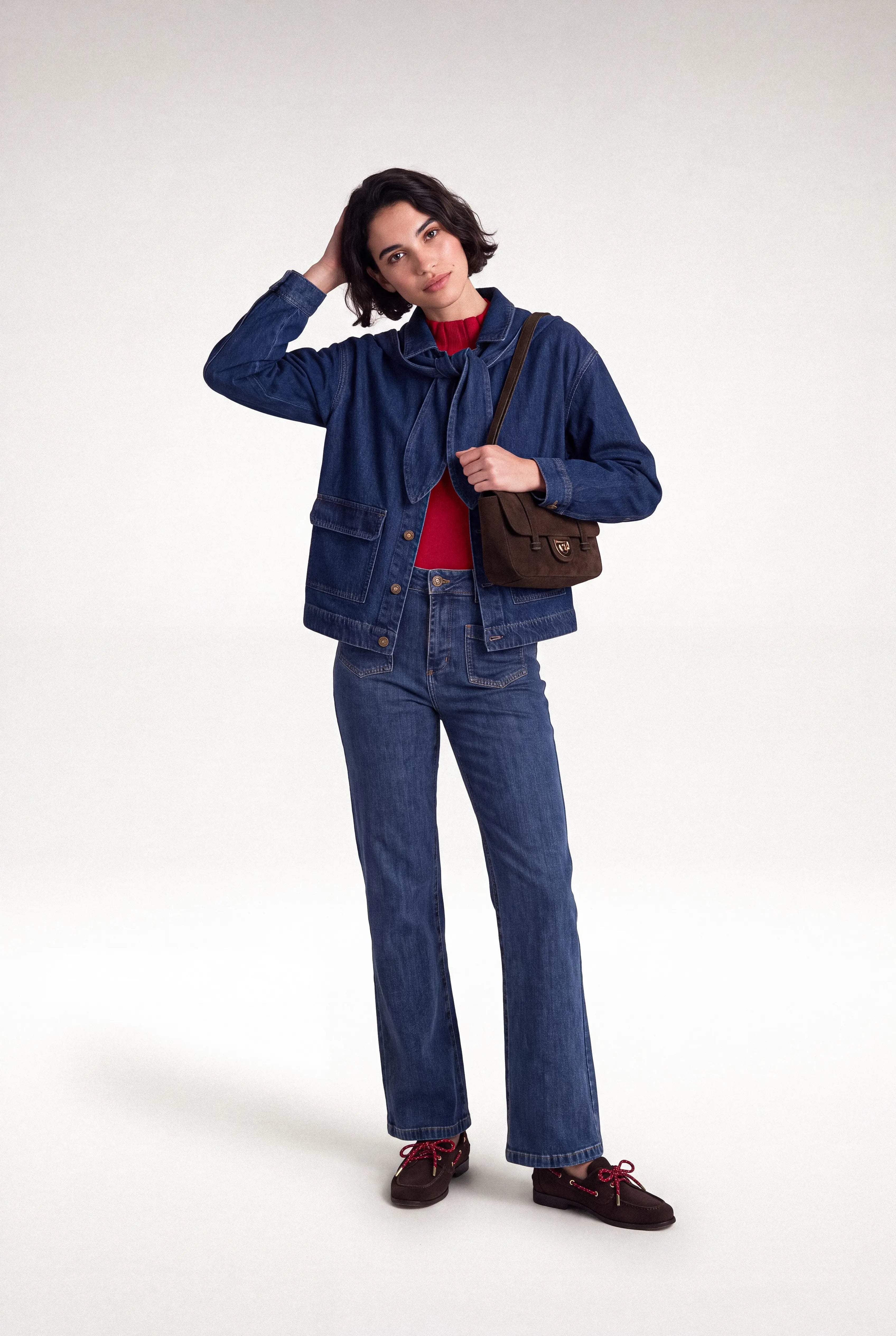 VESTE EN JEAN BERTHE