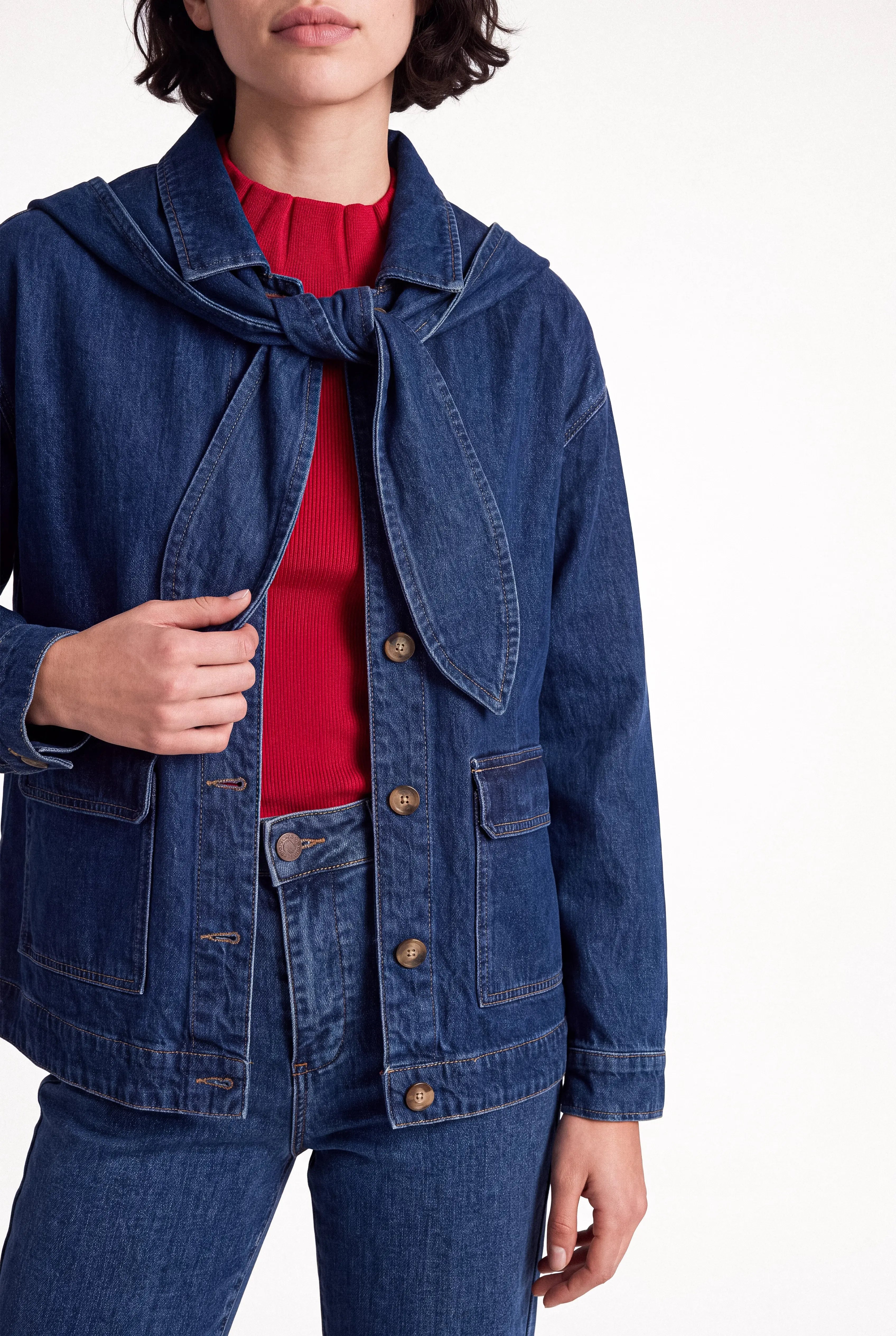 VESTE EN JEAN BERTHE