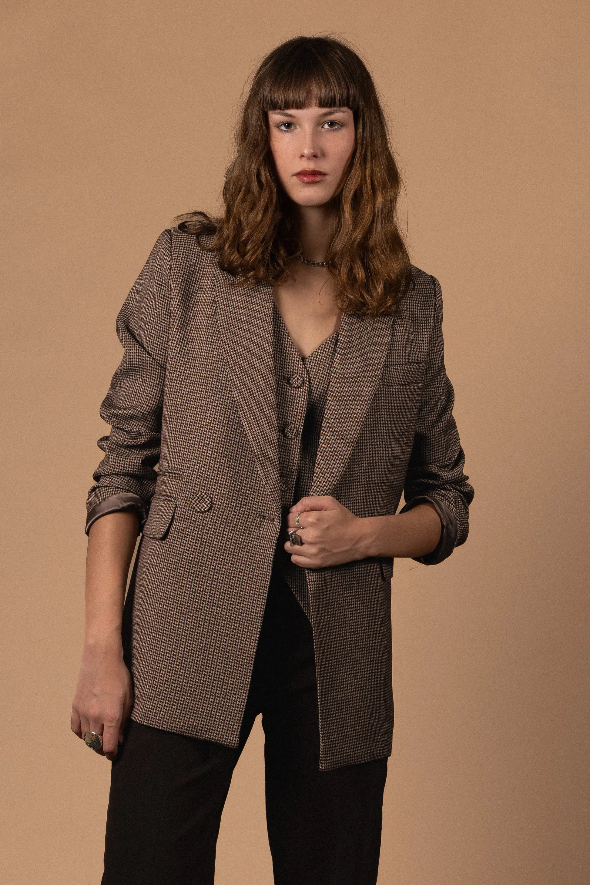 BLAZER À CARREAUX Not specified
