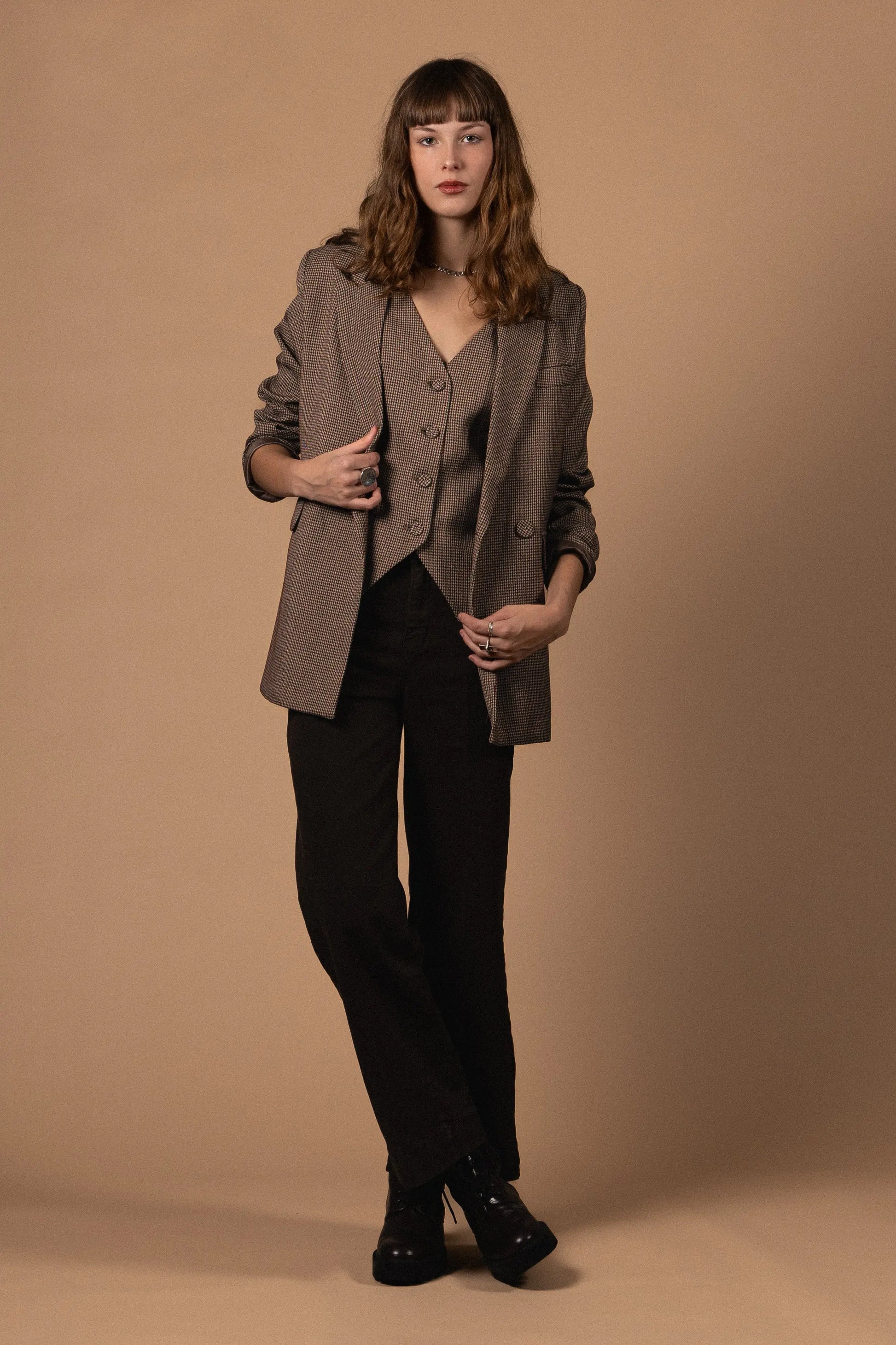 BLAZER À CARREAUX Not specified