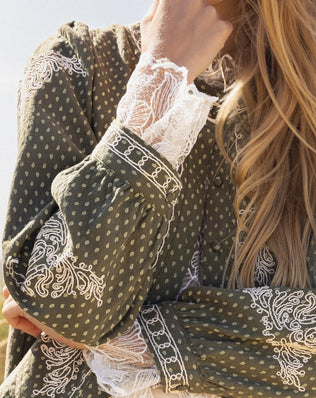 GILET BRODÉ LINA Not specified