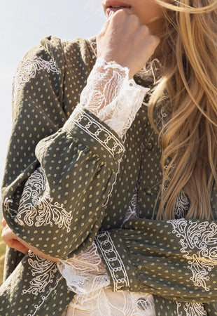 GILET BRODÉ LINA Not specified