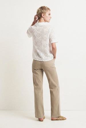 BLOUSE BRODÉ ANGLAISE ÉLISE