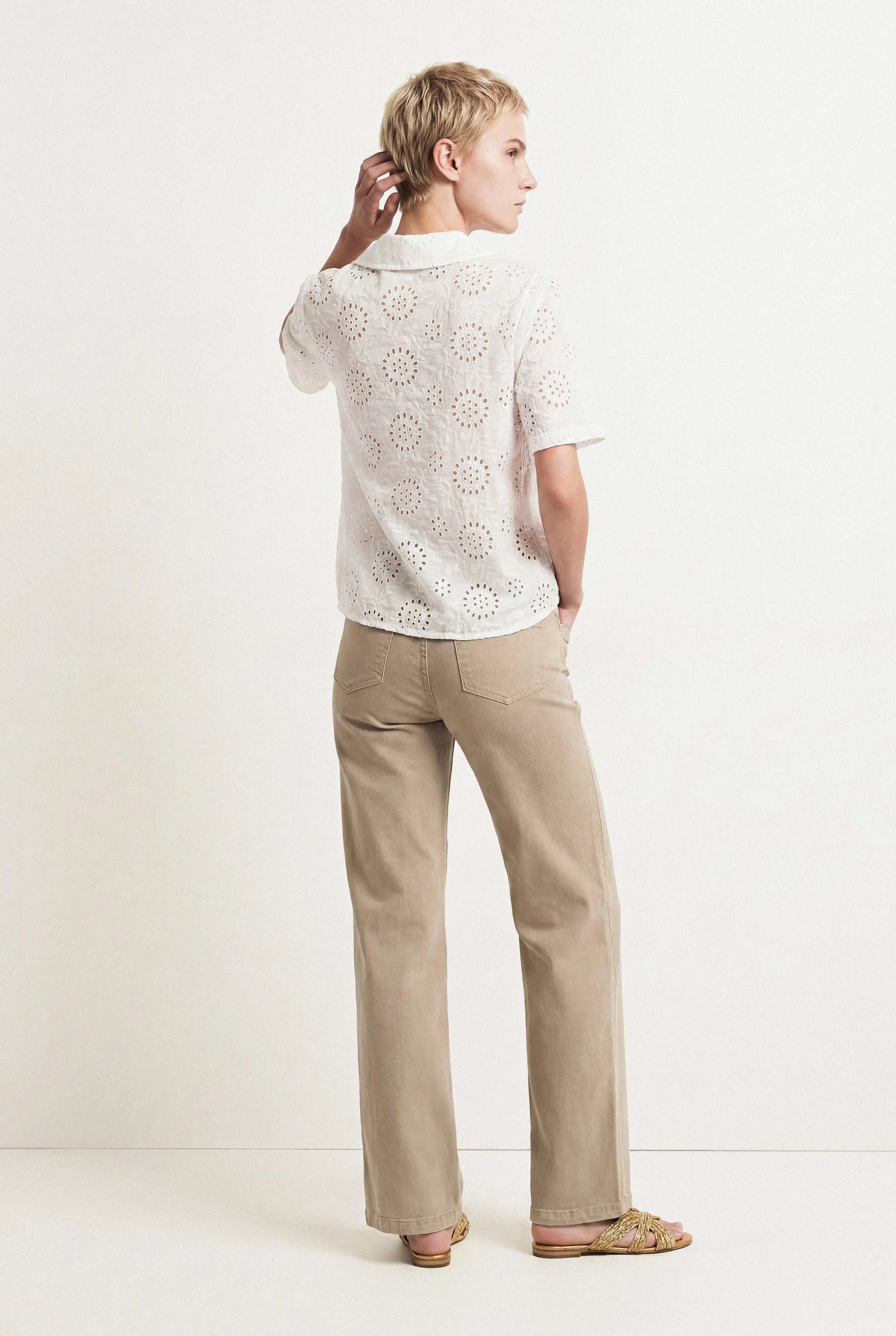BLOUSE BRODÉ ANGLAISE ÉLISE