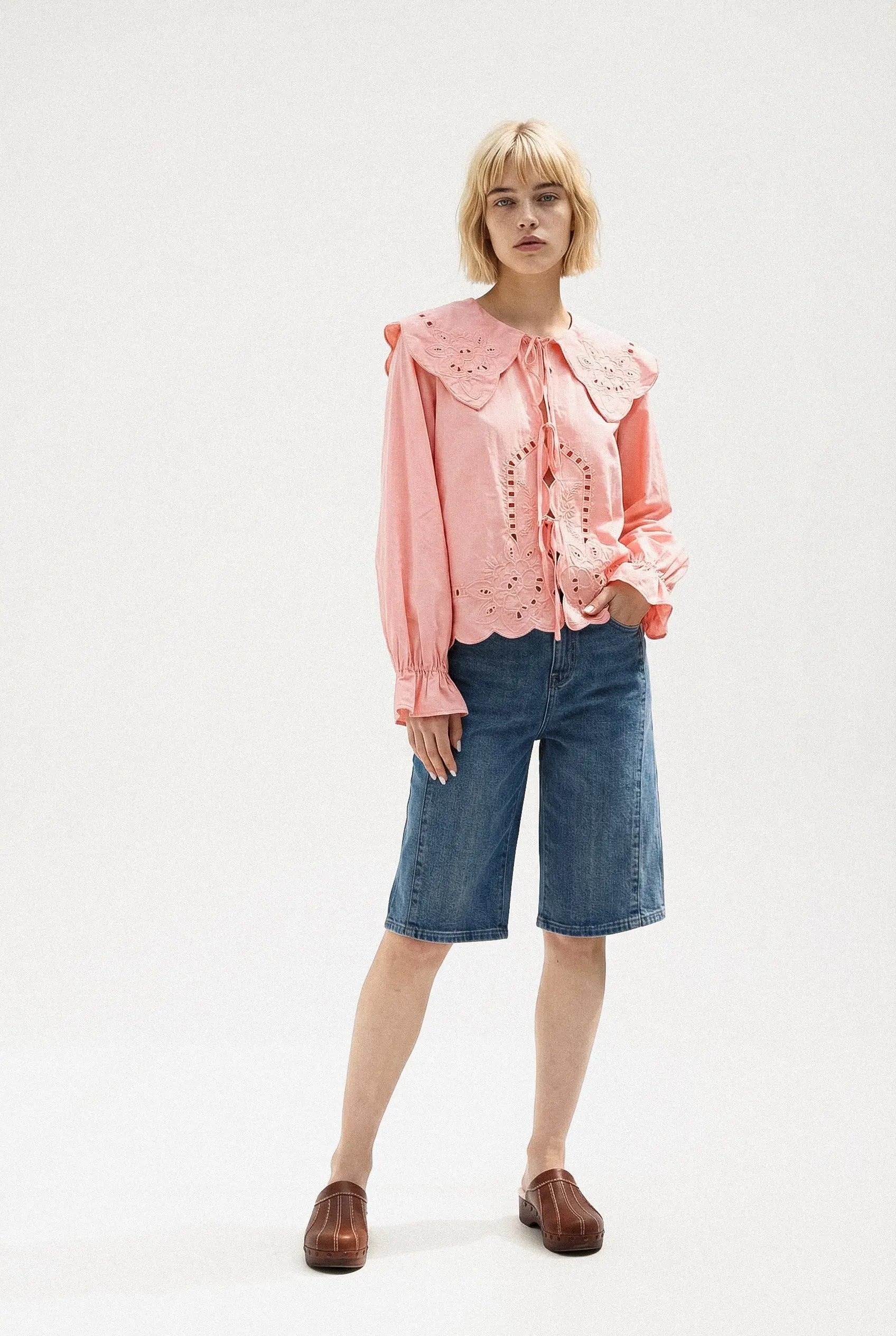 BLOUSE BRODÉE LÉONIE Not specified