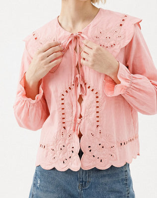 BLOUSE BRODÉE LÉONIE Not specified