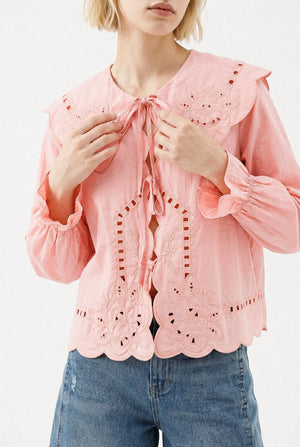 BLOUSE BRODÉE LÉONIE Not specified