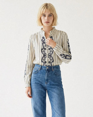 BLOUSE BRODÉE NINA Not specified