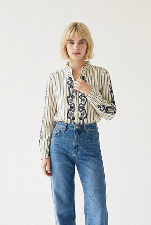 BLOUSE BRODÉE NINA Not specified