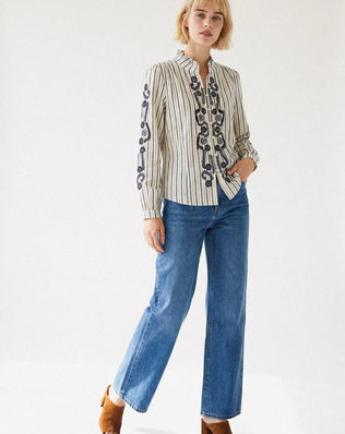 BLOUSE BRODÉE NINA Not specified