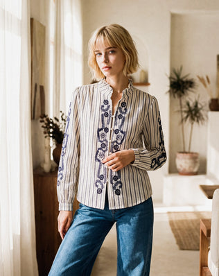 BLOUSE BRODÉE NINA Not specified