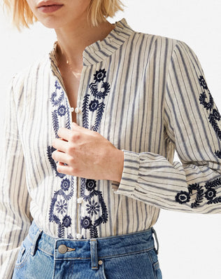 BLOUSE BRODÉE NINA Not specified