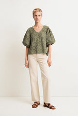 BLOUSE BRODERIE ANGLAISE SUZANNE