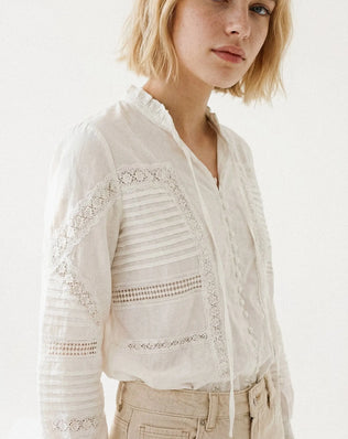 BLOUSE DENTELLE ALMA Not specified
