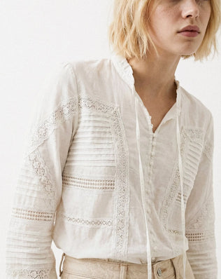 BLOUSE DENTELLE ALMA Not specified