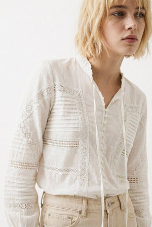 BLOUSE DENTELLE ALMA Not specified