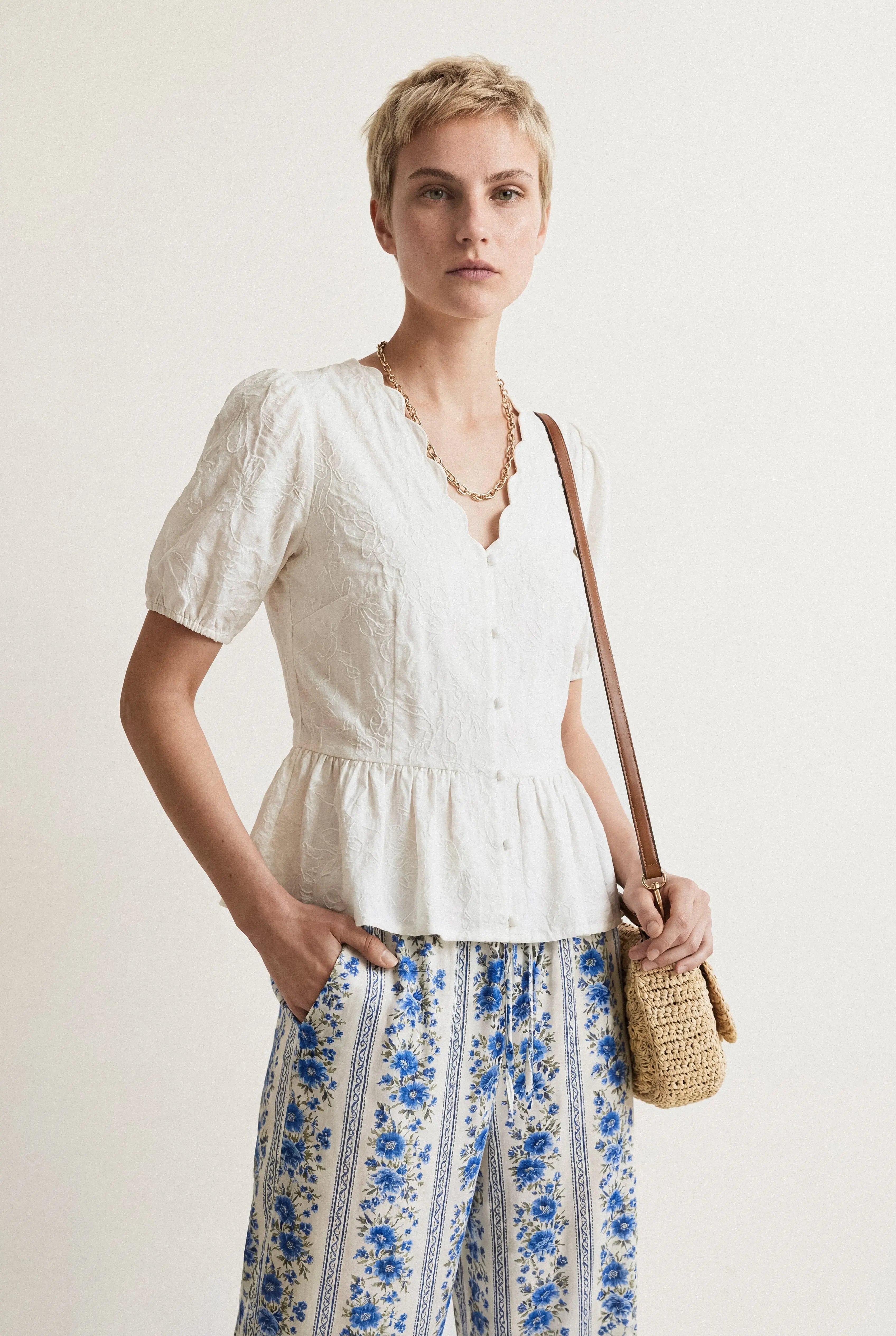 BLOUSE EN COTON VICTOIRE